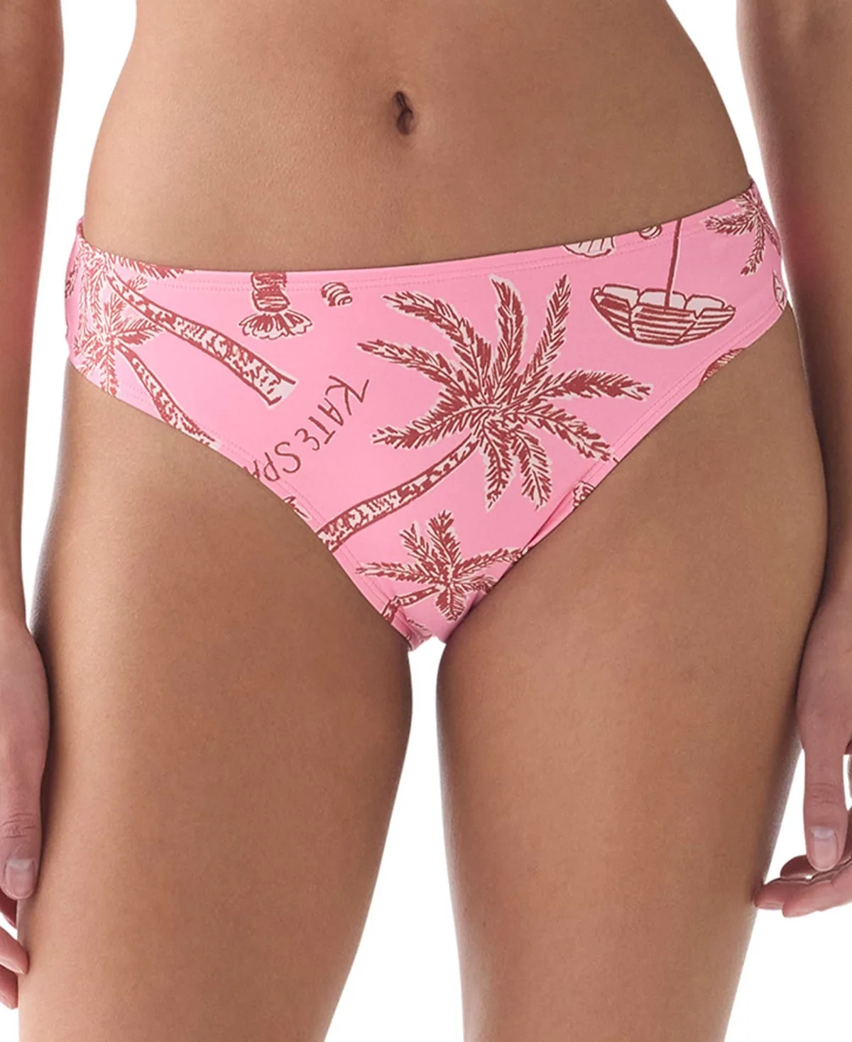 Printed High-Cut Swim Bottoms by Kate Spade New York