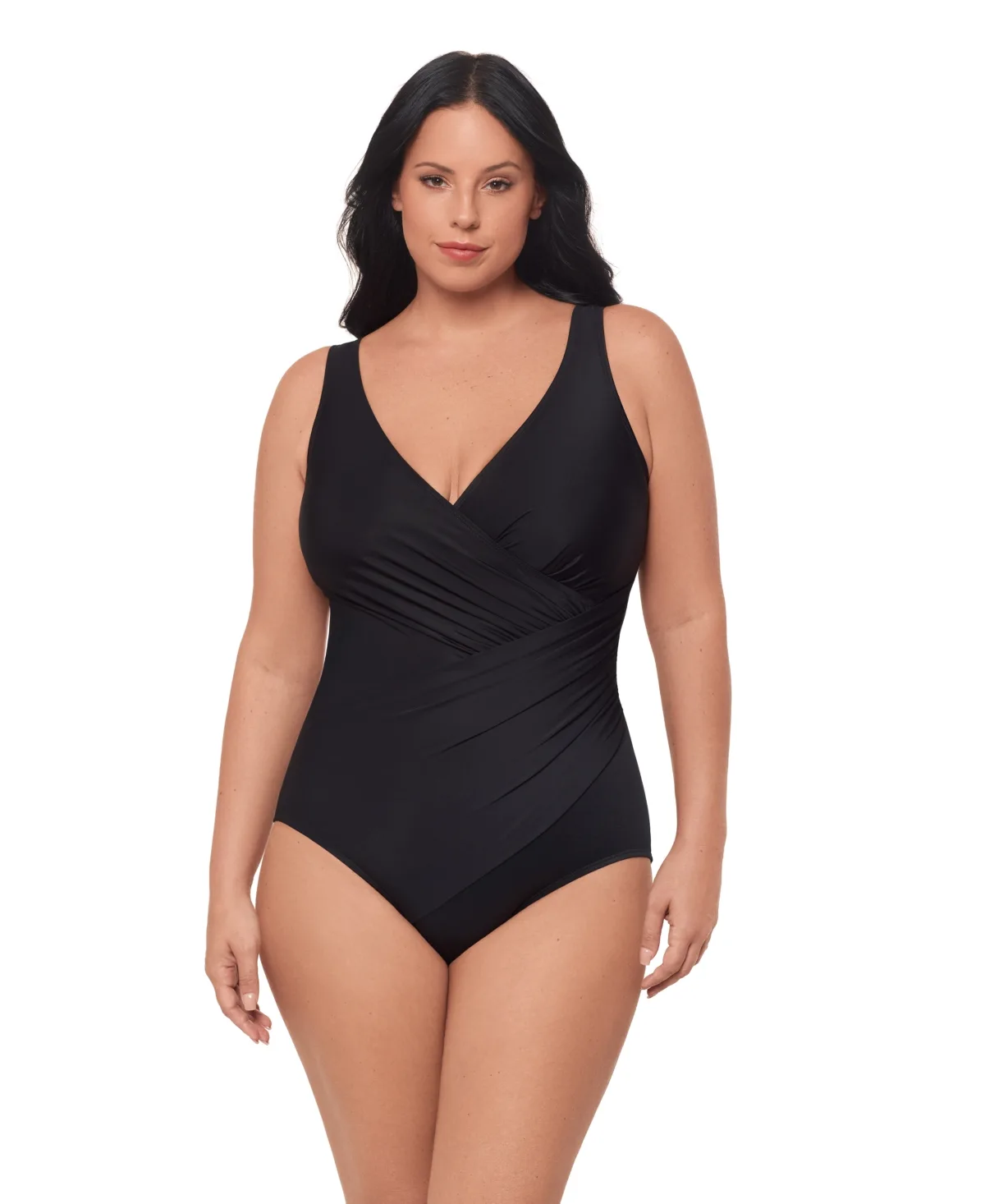 Must Haves Oceanus Tummy Control One Piece Swimsuit