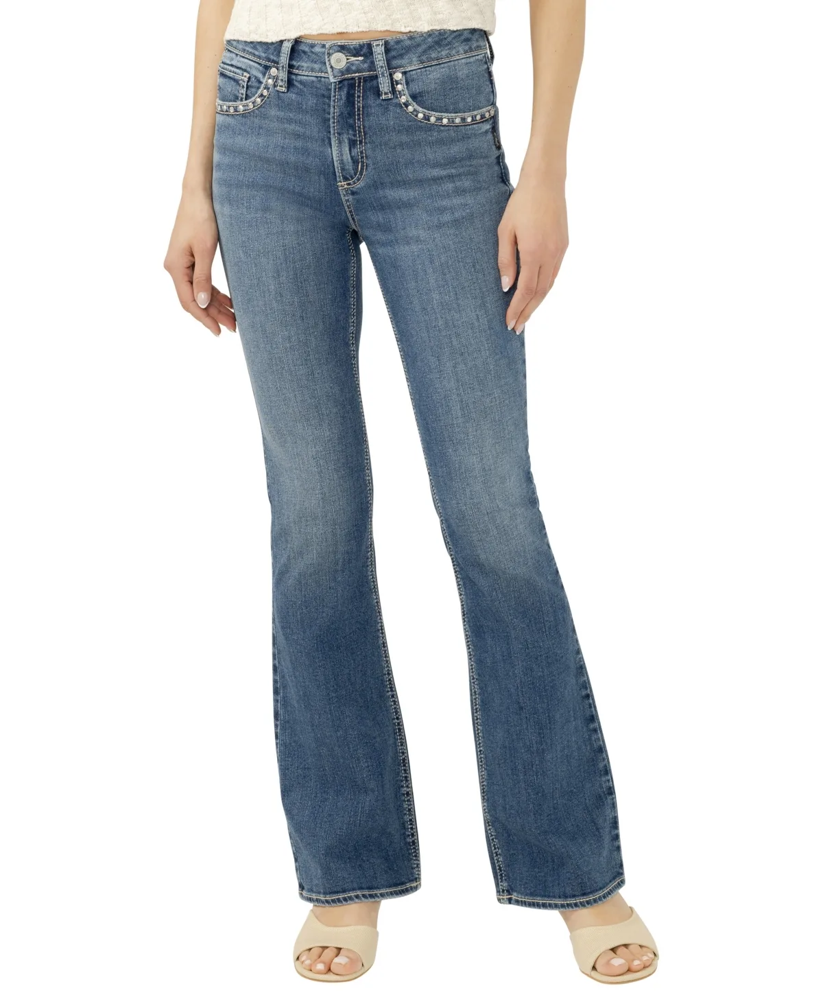 Avery High-Rise Bootcut Jeans by Silver Jeans Co.