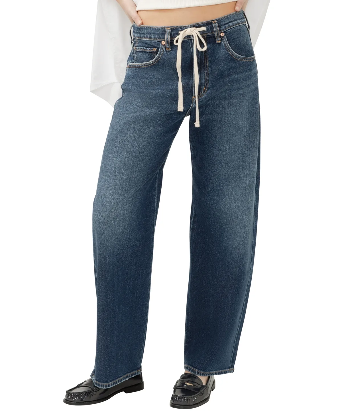 Be Easy High Rise Straight Leg Jeans