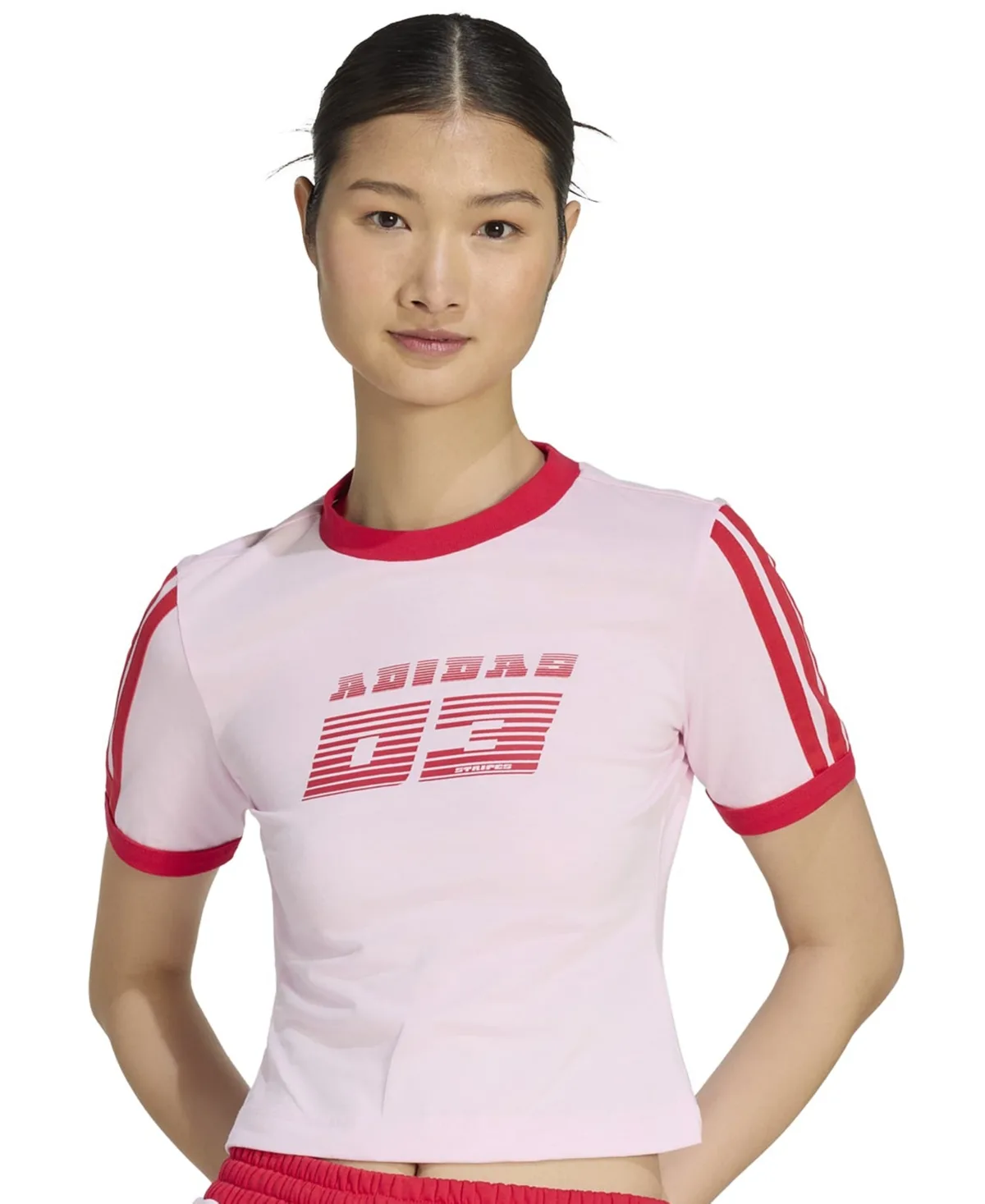 Seasonal Essentials Racing T-Shirt by Adidas