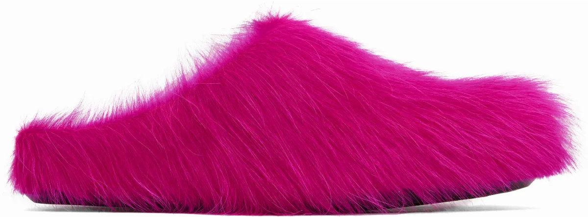 Pink Fussbett Sabot Slip-on Loafers