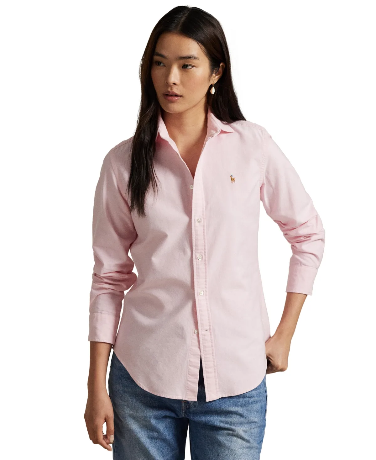 Slim-Fit Striped Oxford Shirt by Polo Ralph Lauren