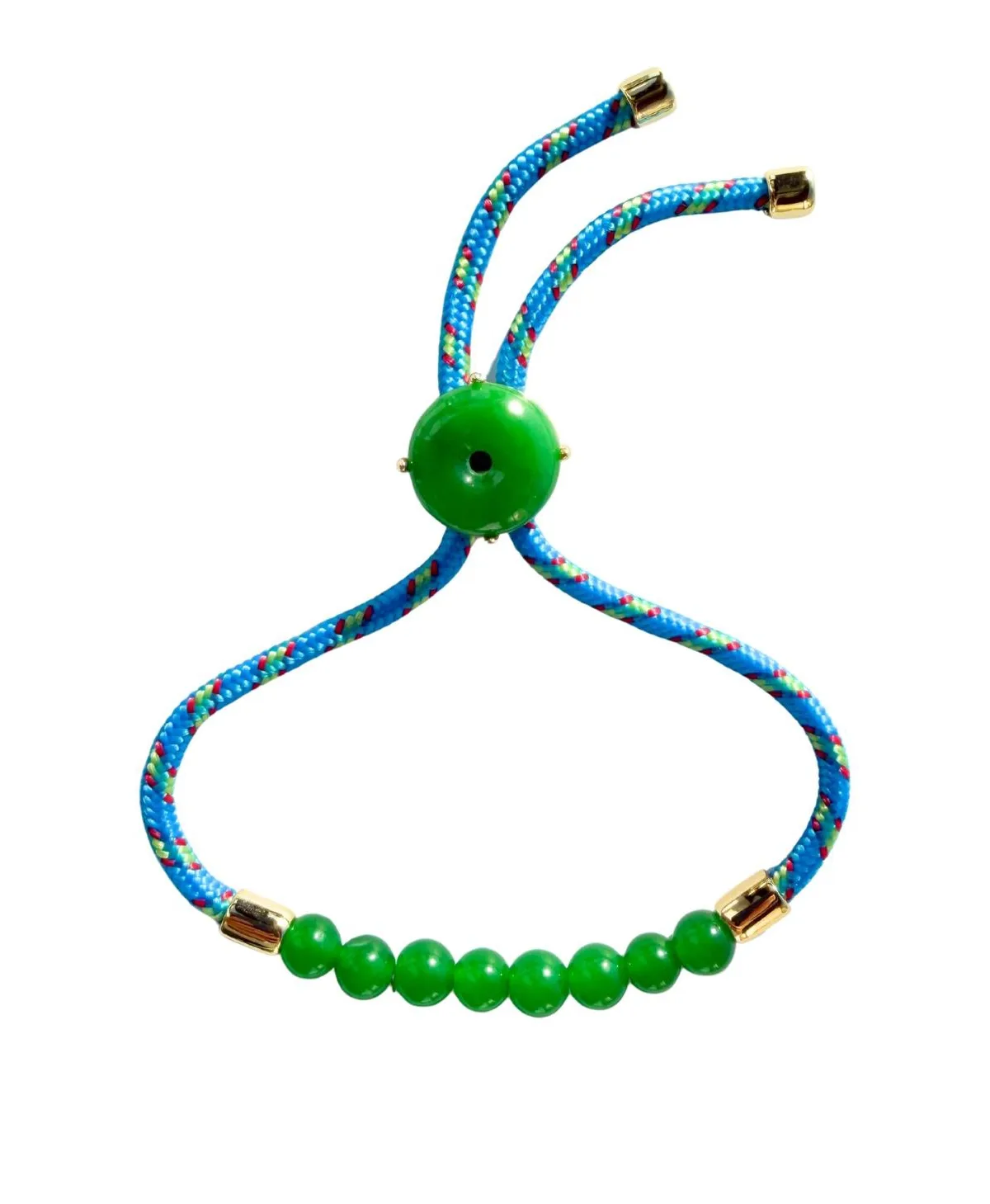 Paracord Jade Slider Bracelet by Seree