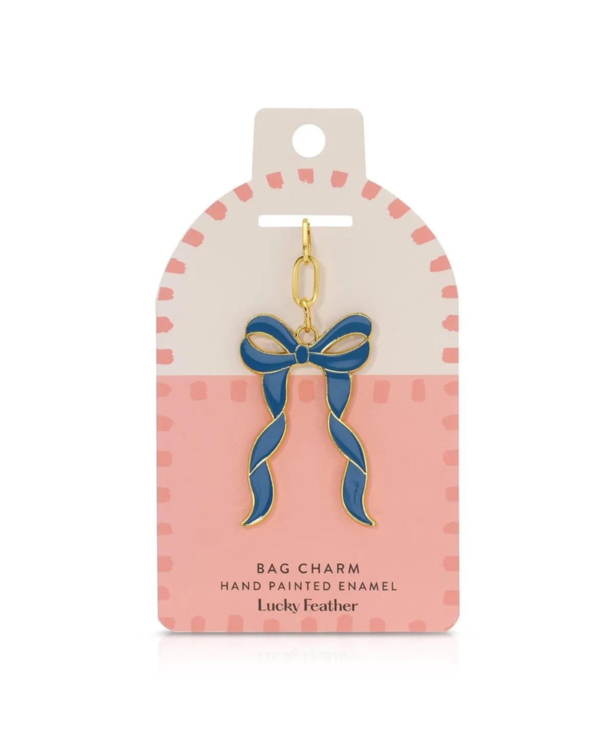 Enamel Bag Charm by Lucky Feather