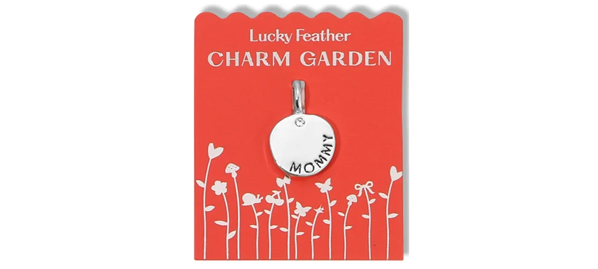 Charm Garden - Silver - Mommy by Lucky Feather