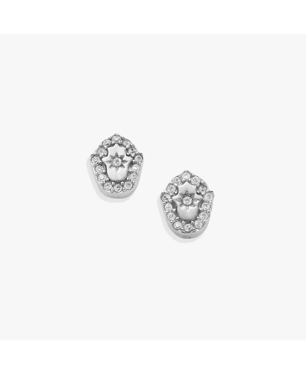 Hamsa Mini Stud Earrings by Alex And Ani