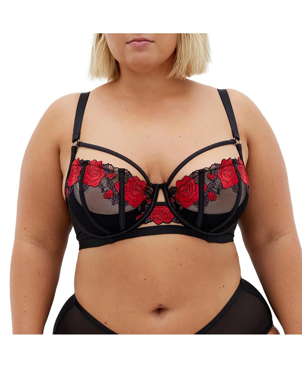 Serena Demi Underwire Bra by City Chic