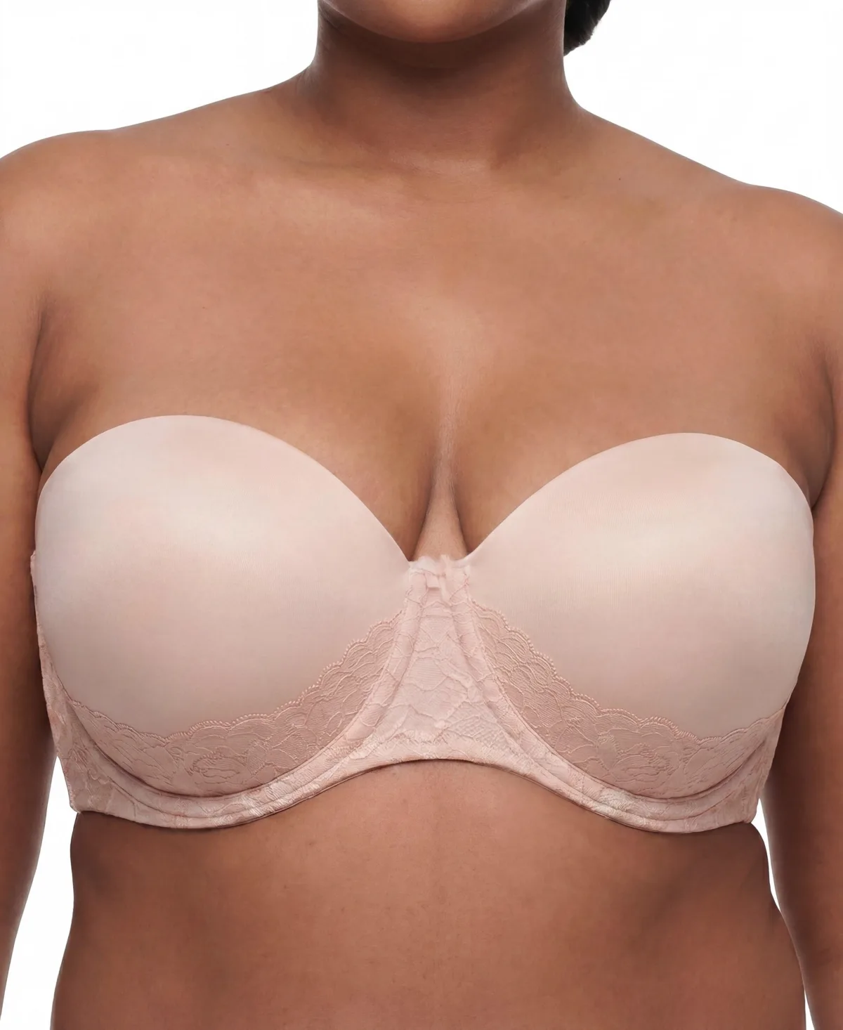 Strapless Push-Up Smooth Lace Bra by Torrid
