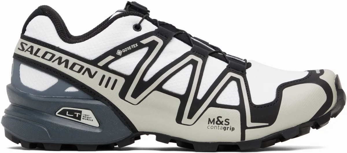 Black & White Speedcross 3 GORE-TEX Sneakers