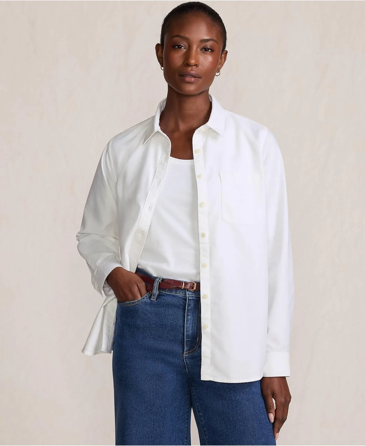 Oxford Shirt by Lands' End