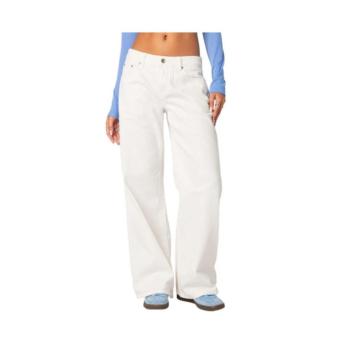 Roman Low Rise Slouchy Jeans by Edikted