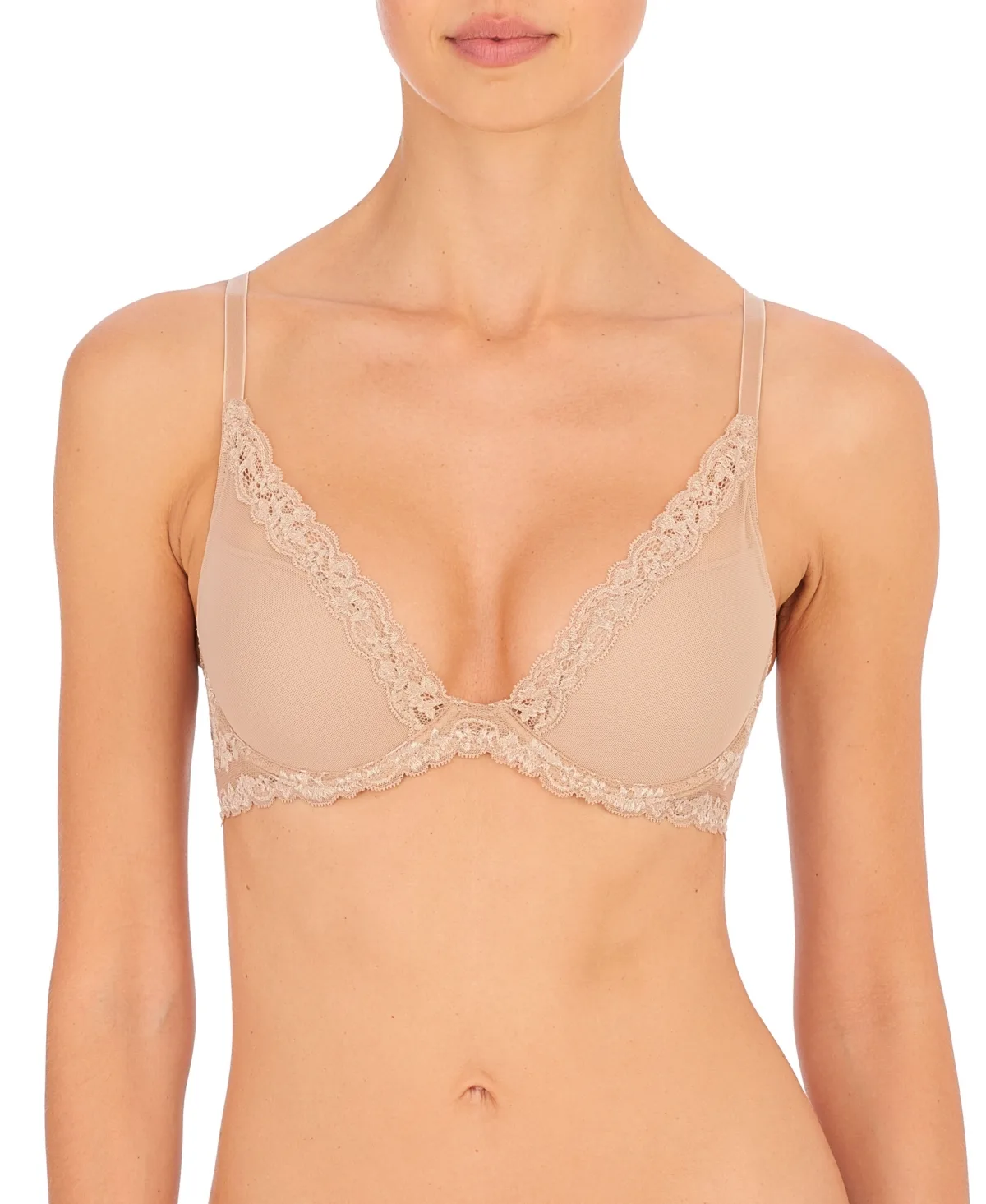 Feathers Luxe Plunge T-Shirt Underwire Bra