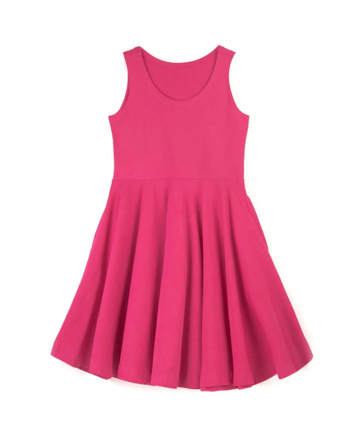 Fair Trade Cotton Sleeveless Twirl Dress by Mightly