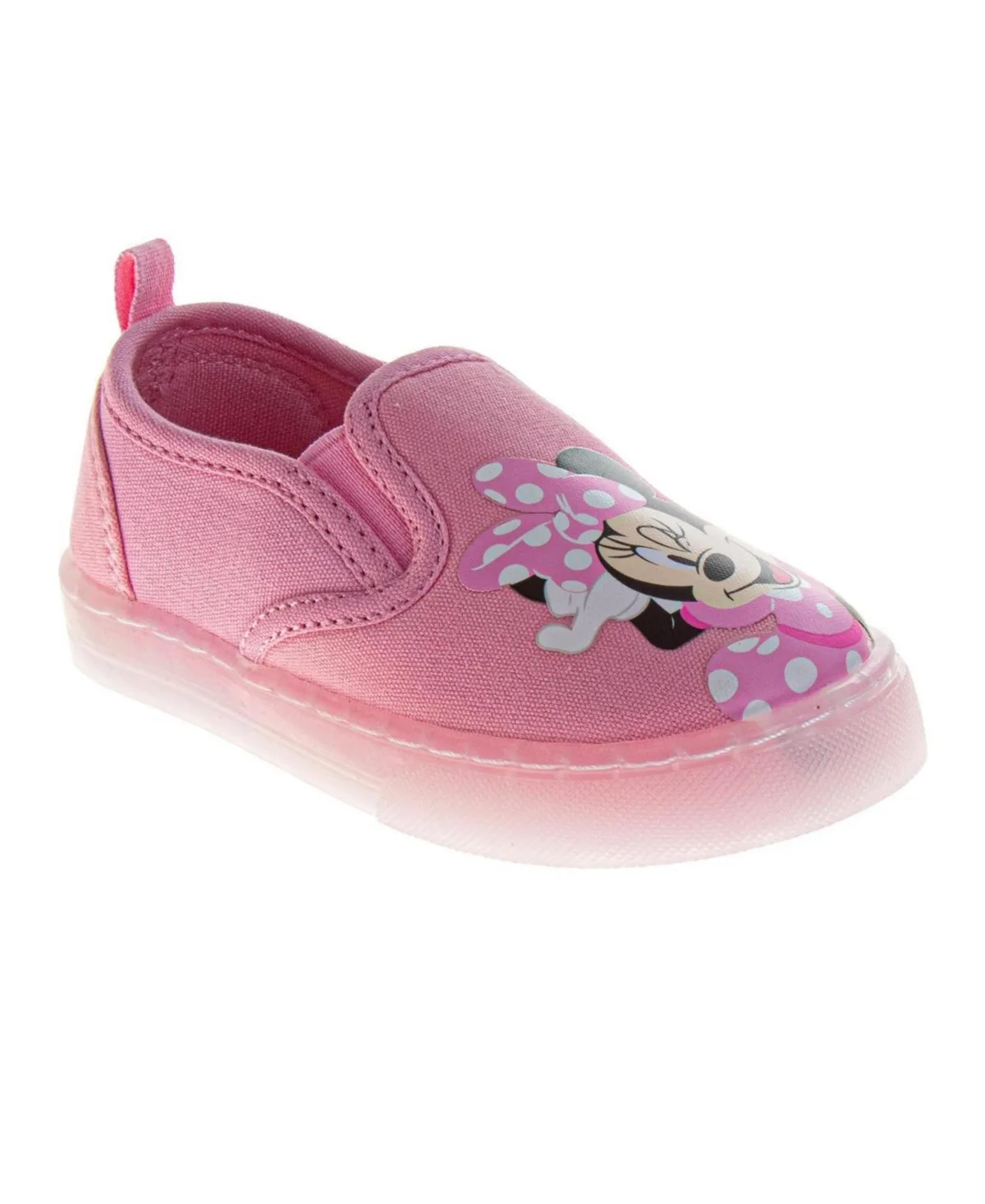 Slip on Canvas Polka Dot No Lace Everyday Wear Comfortable Durable Sole by Minnie Mouse