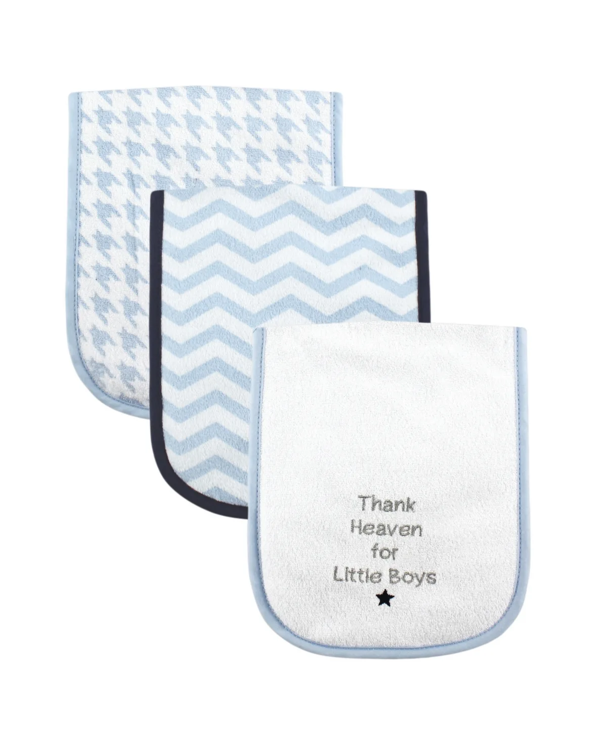 Cotton Burp Cloths with Fiber Filling by Luvable Friends