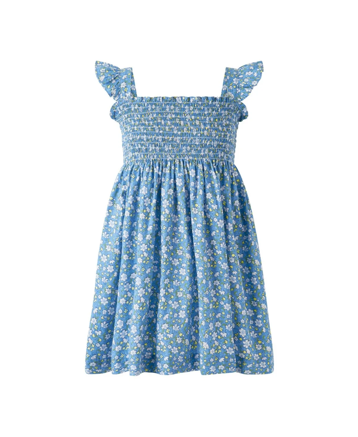 Ditsy Daisy Ruched Dress by Rachel Riley
