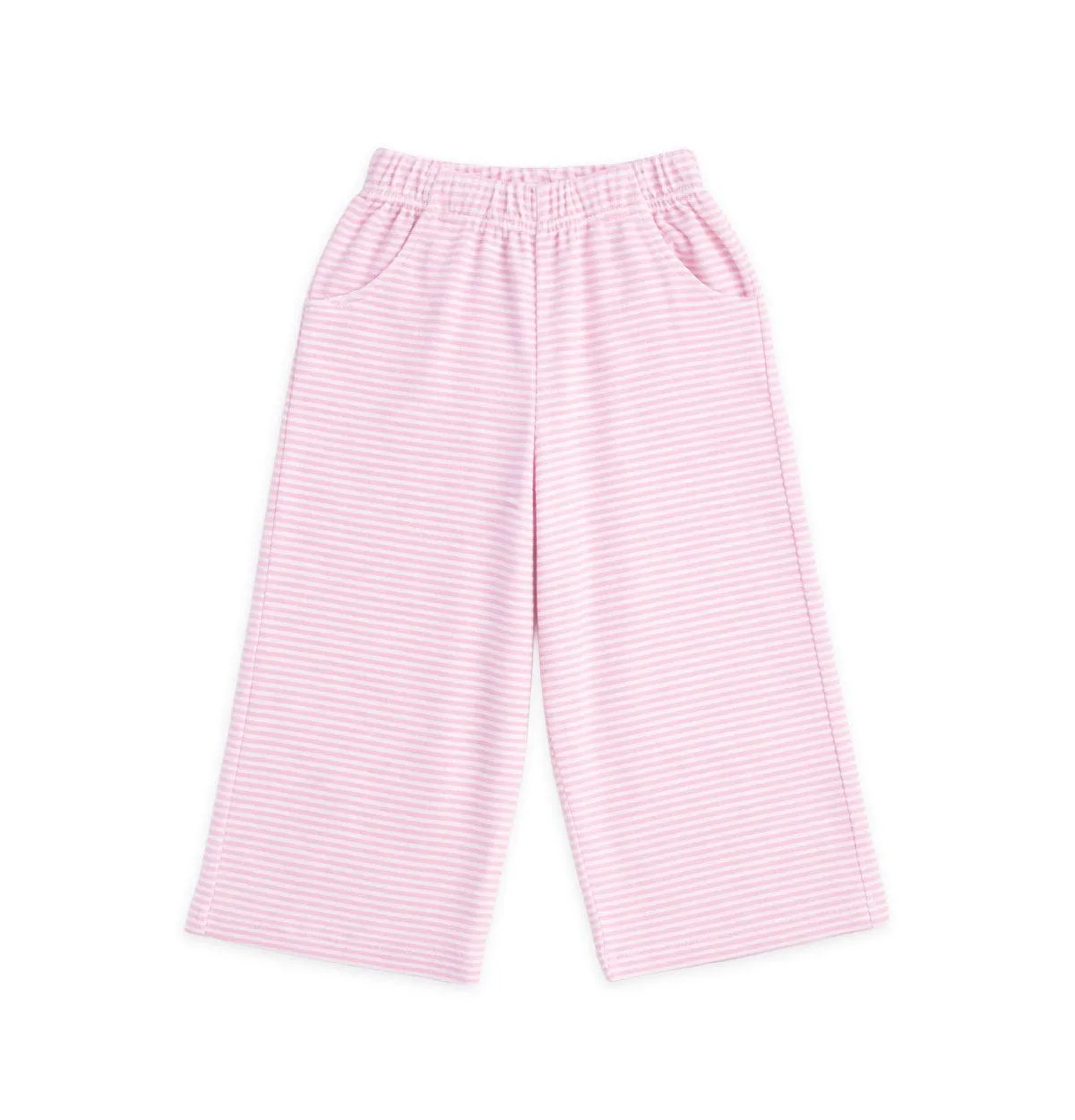 Stripe Terry Wide Leg Pant by Florence Eiseman