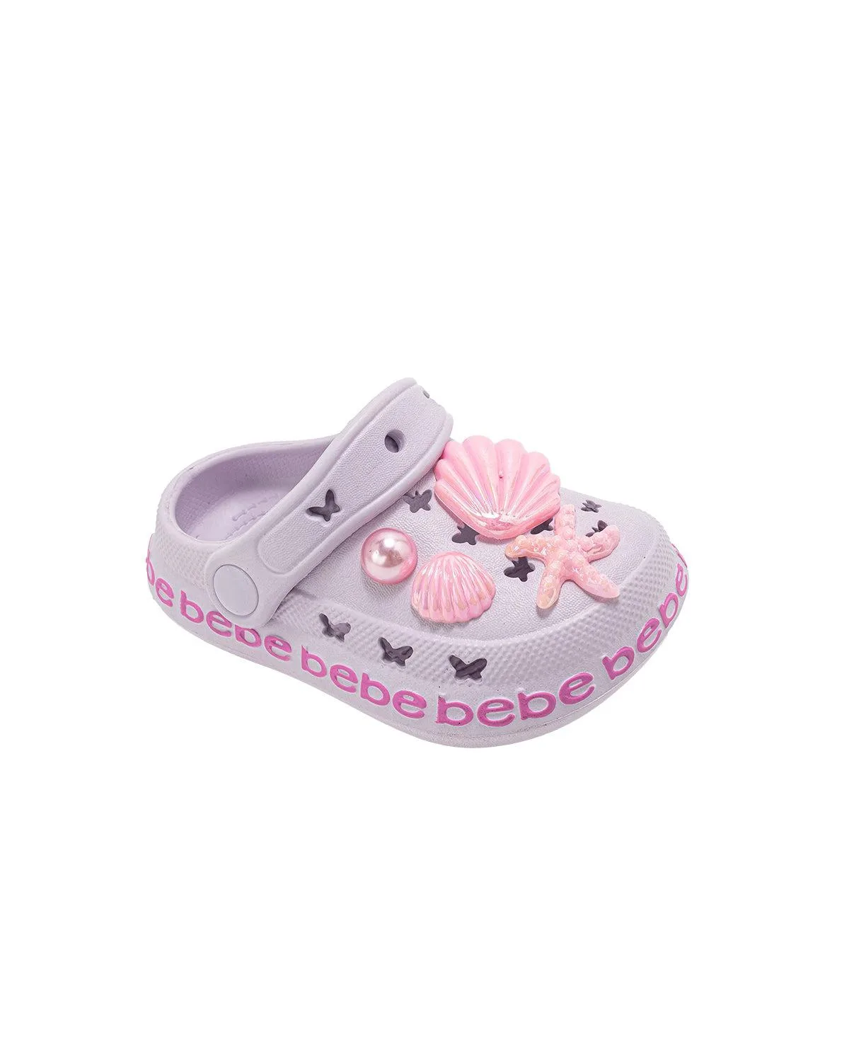 Lightweight Eva Clogs with Sea Life Charms by Bebe