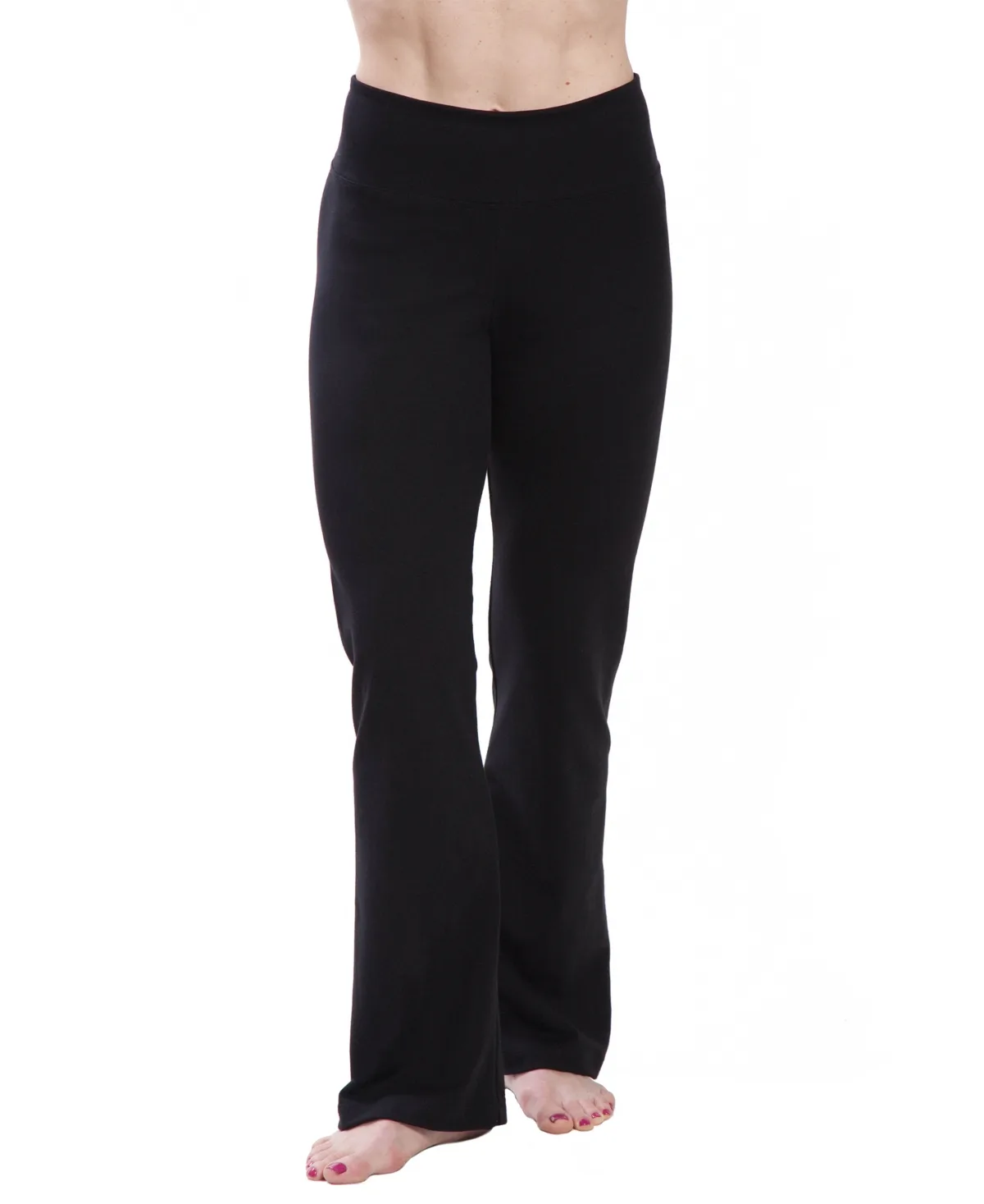 High Waist Comfortable Bootleg Yoga Pants by American Fitness Couture