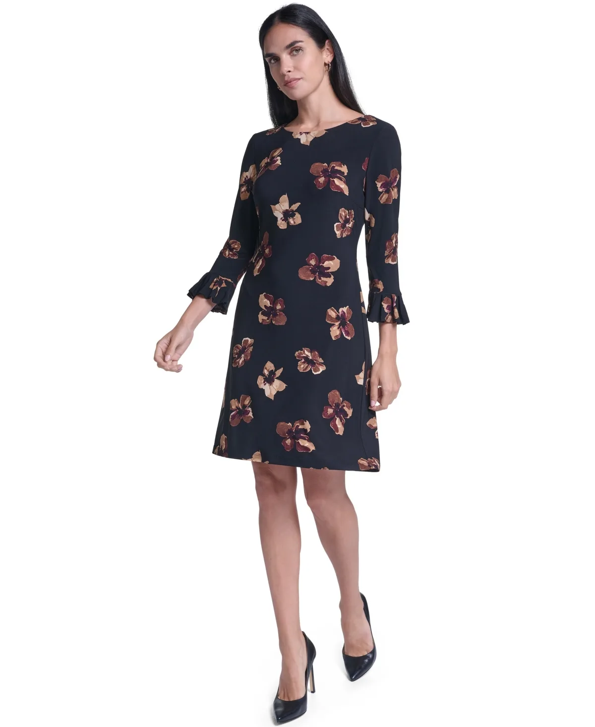 Crewneck Shift Dress