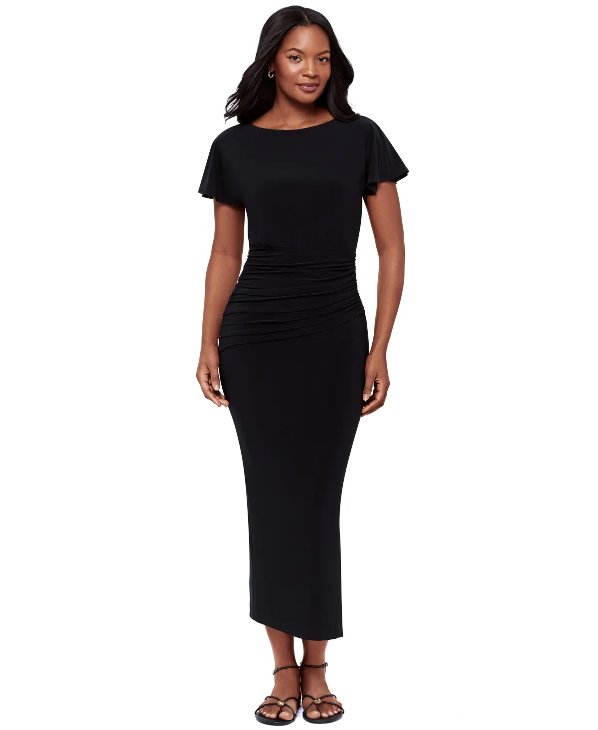 Boat Neck Short-Sleeve Dress by Body By Miraclesuit