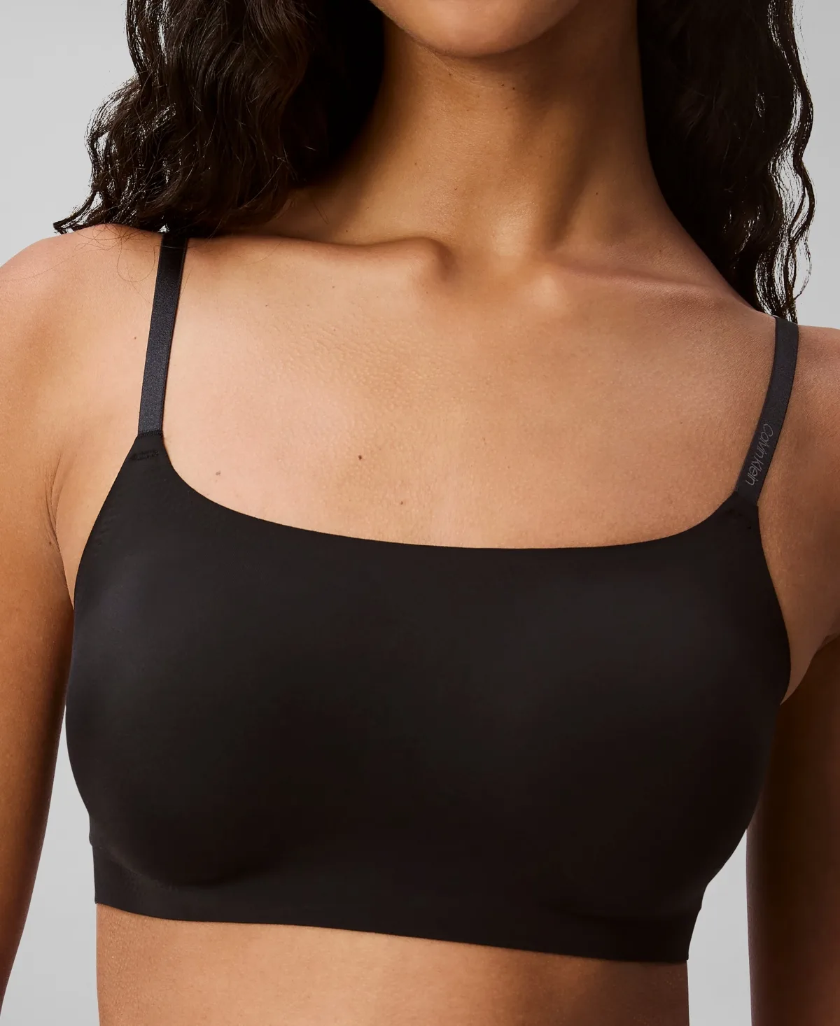 Invisibles Comfort Lightly Lined Retro Bralette by Calvin Klein