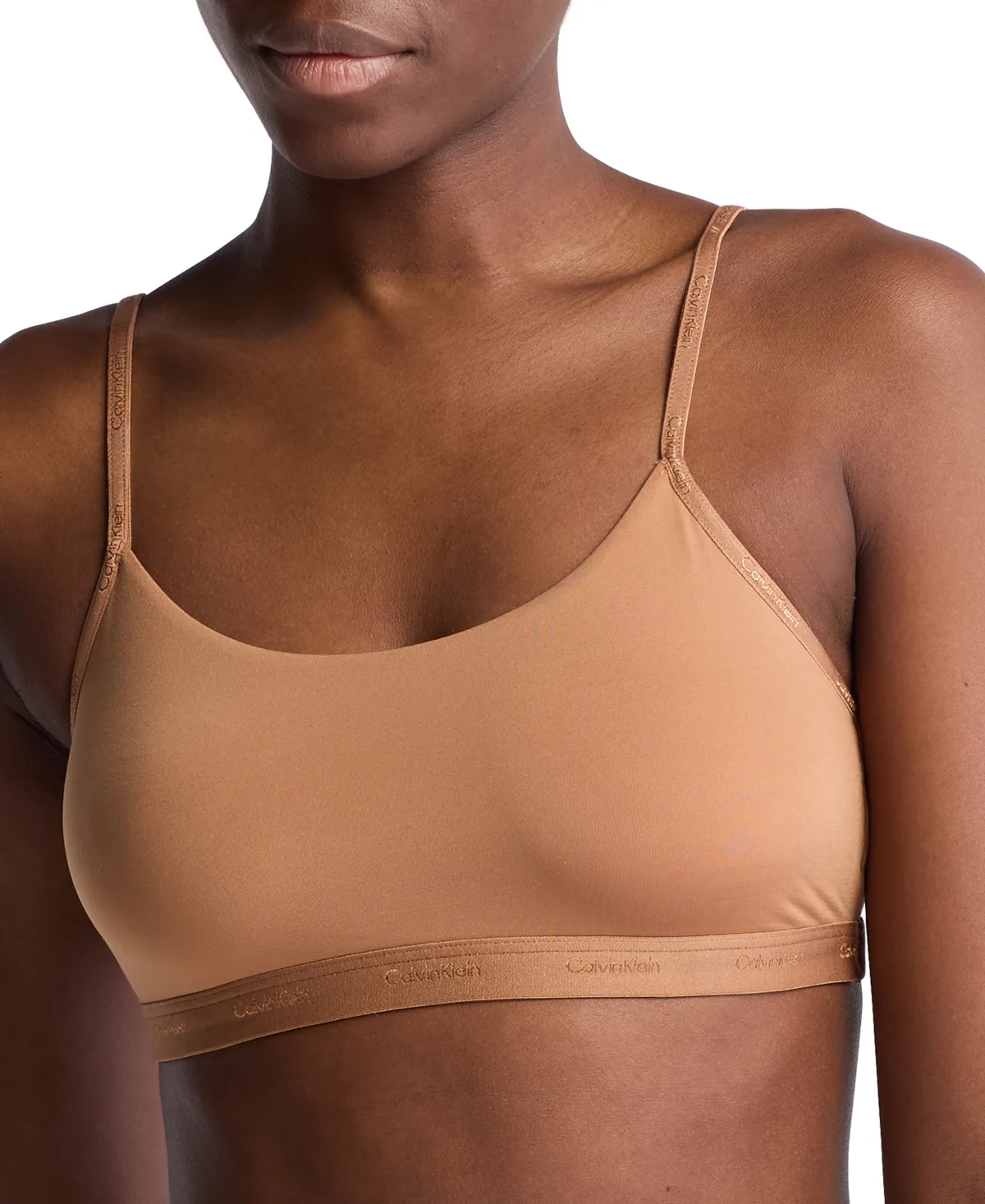 Form to Body Lightly Lined Bralette by Calvin Klein