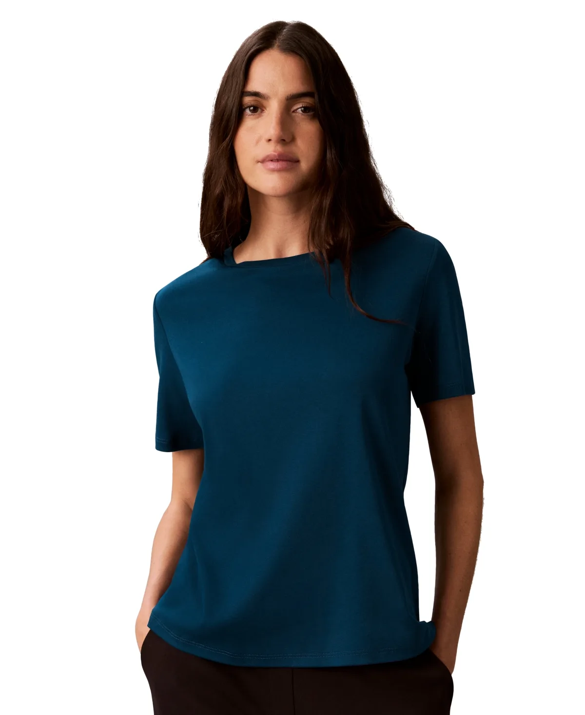 Short-Sleeve Top by Calvin Klein