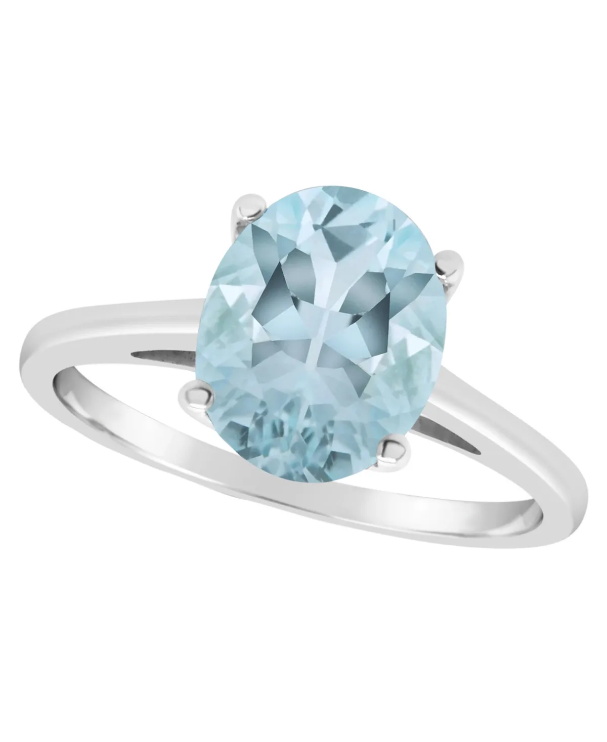 Aquamarine (2-3/8 ct. t.w.) Ring in 14k Yellow Gold