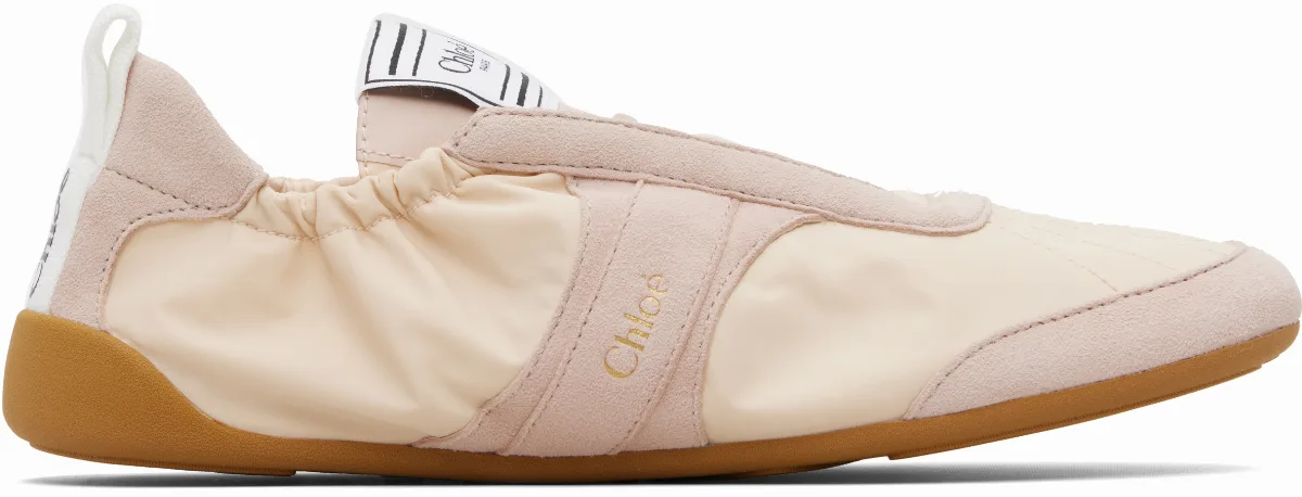 Pink'Chloé' Kick Sneakers