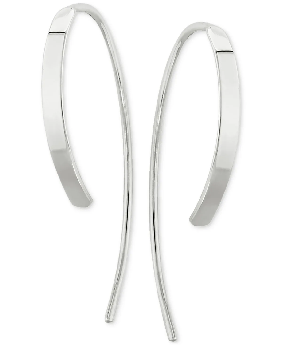 Simple Sweep Drop Earrings Set in 14k Gold by Macy's