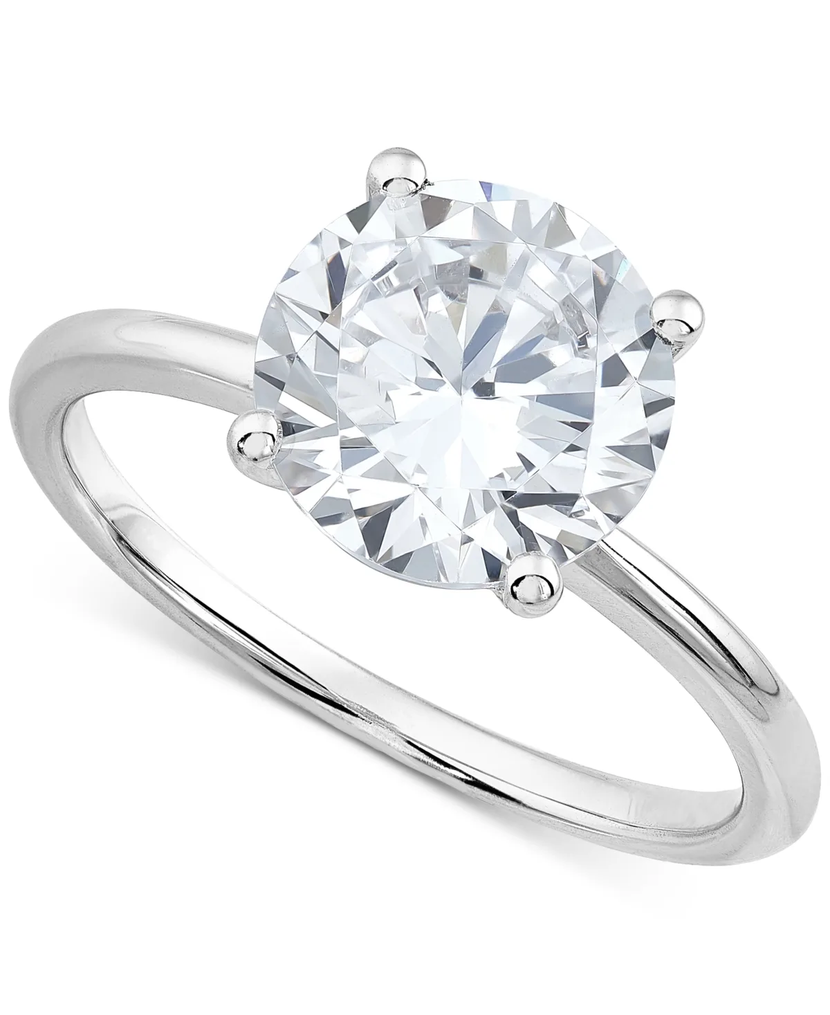 Grown with Love Igi Certified Lab Grown Diamond Solitaire Engagement Ring (3 ct. t.w.) in 14k White Gold