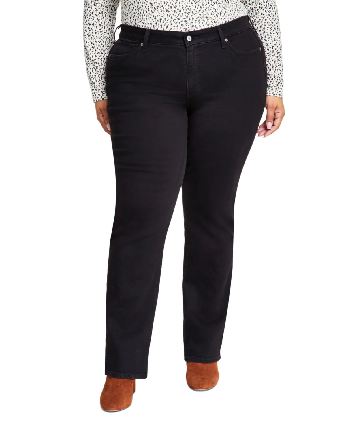 Classic Straight Leg Jeans by Levi's
