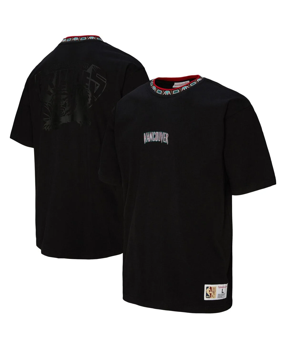 Vancouver Grizzlies Playmaker Logo T-Shirt by Mitchell & Ness
