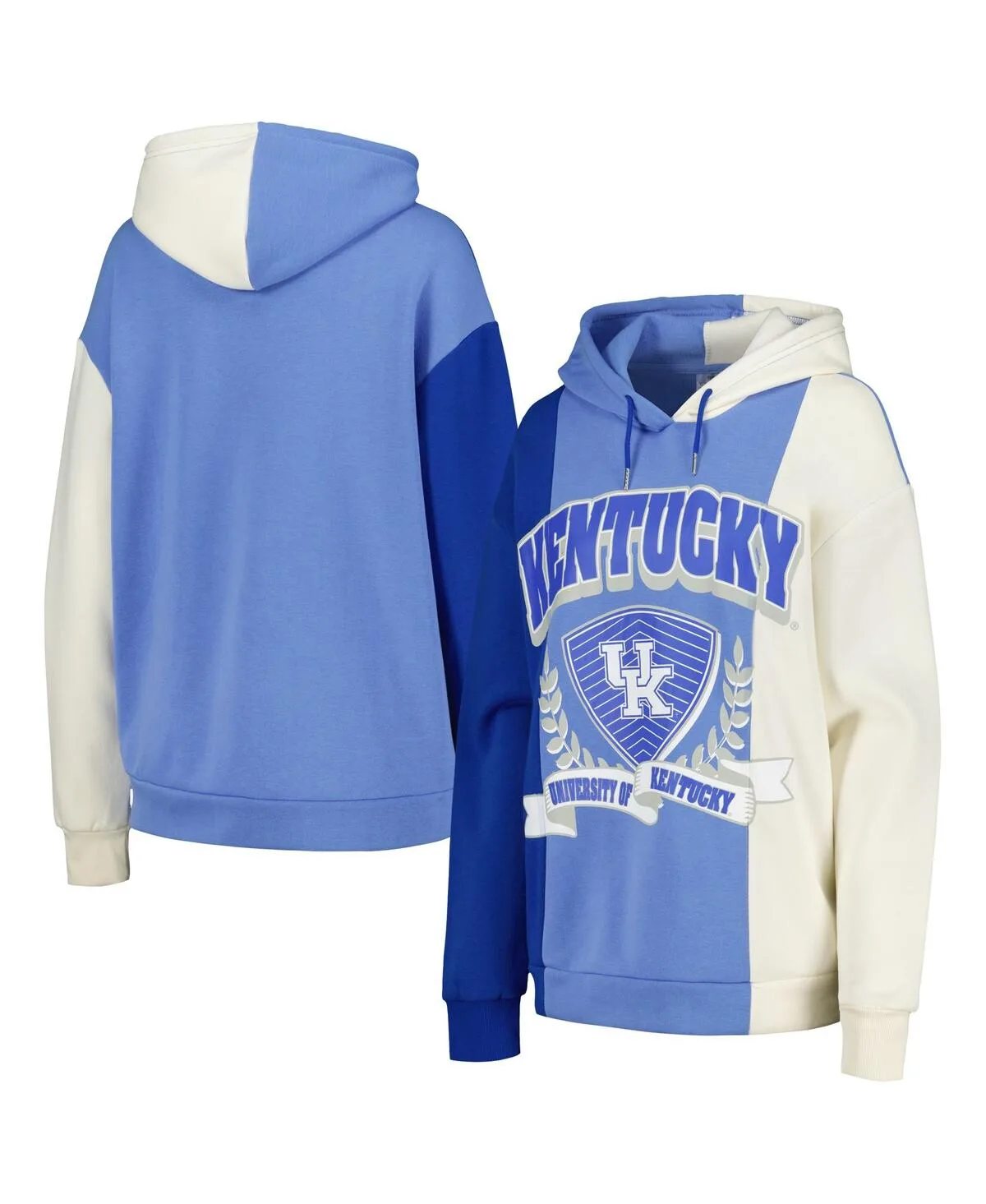 Kentucky Wildcats Hall of Fame Colorblock Pullover Hoodie by Gameday Couture