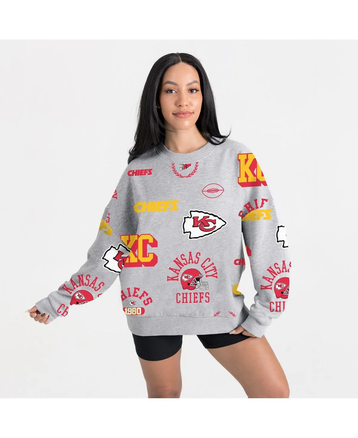 Kansas City Chiefs Always on Repeat Fleece Sweatshirt