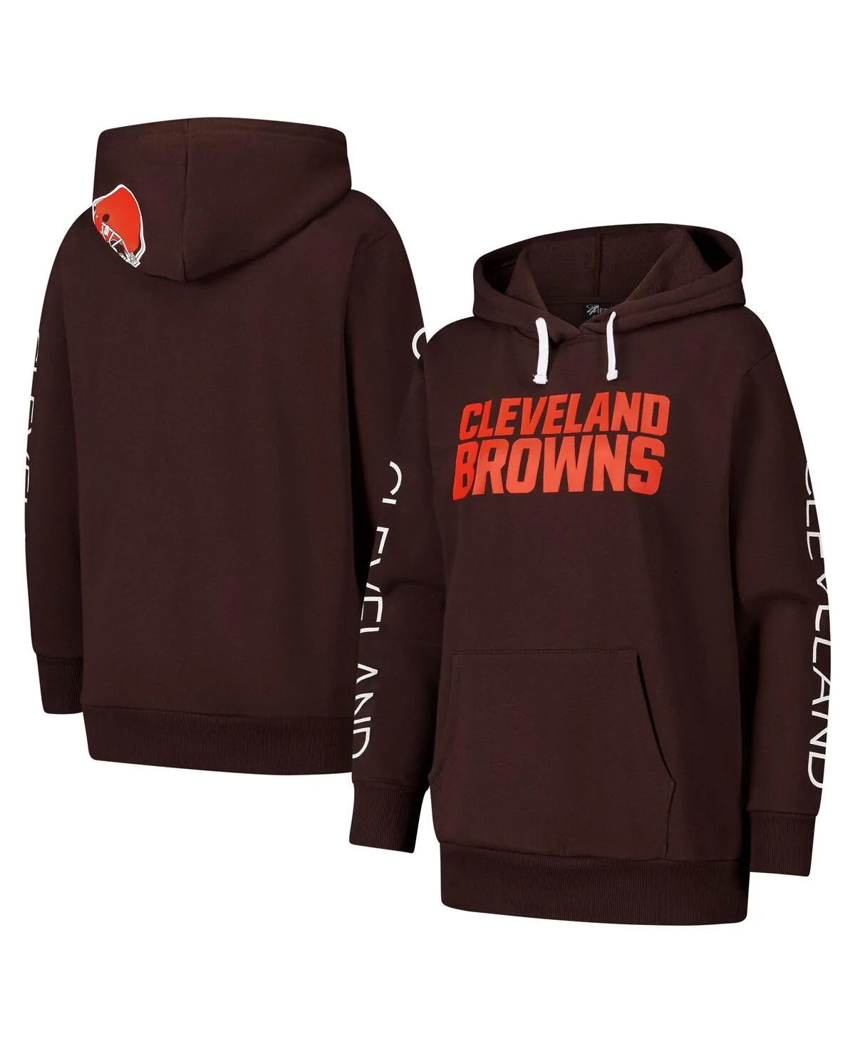 Cleveland Browns Extra Inning Pullover Hoodie by G-iii 4her By Carl Banks