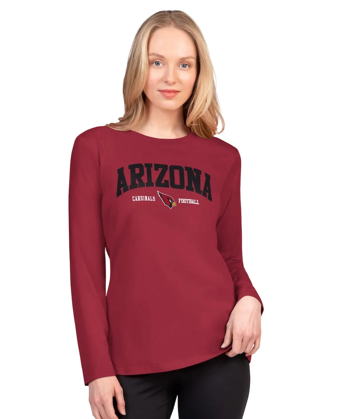 Arizona Cardinals Best Play Long Sleeve T-Shirt by G-iii 4her By Carl Banks