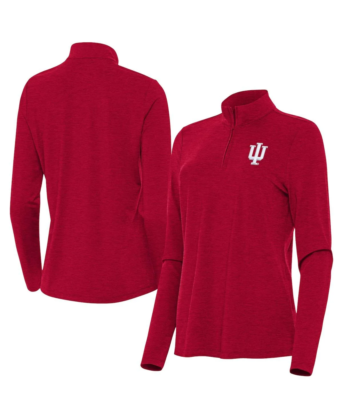 Indiana Hoosiers Bright Quarter-Zip Top by Antigua
