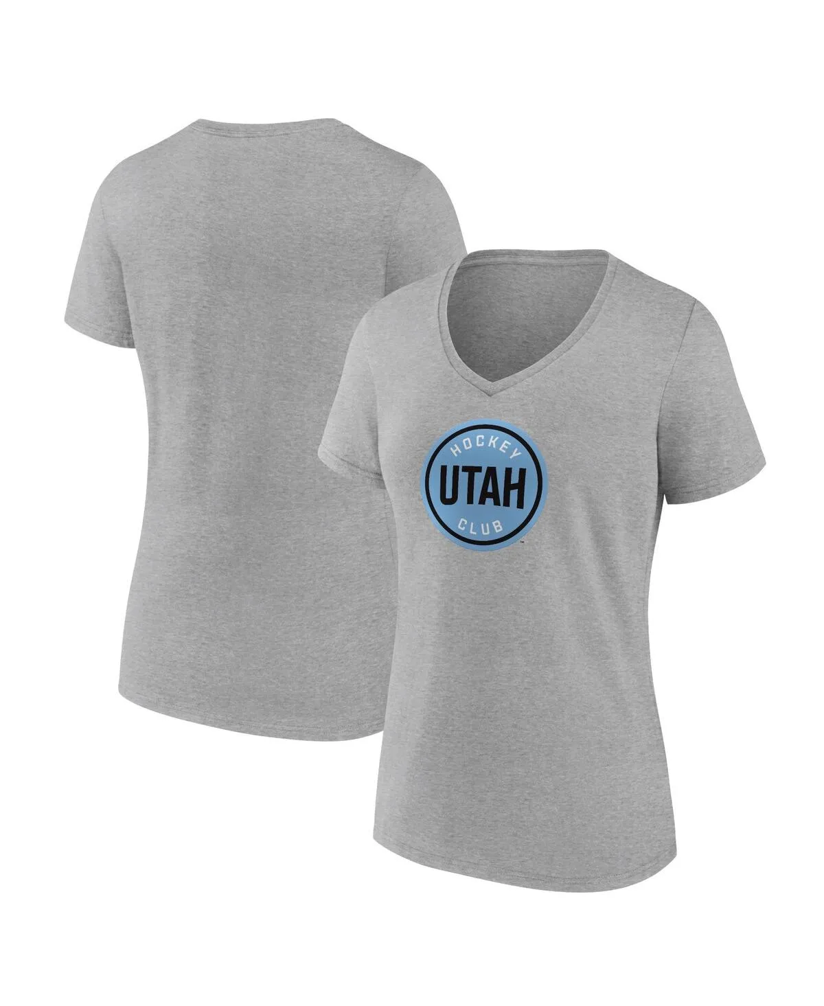 Utah Hockey Club Draft Logo V-Neck T-Shirt by Fanatics