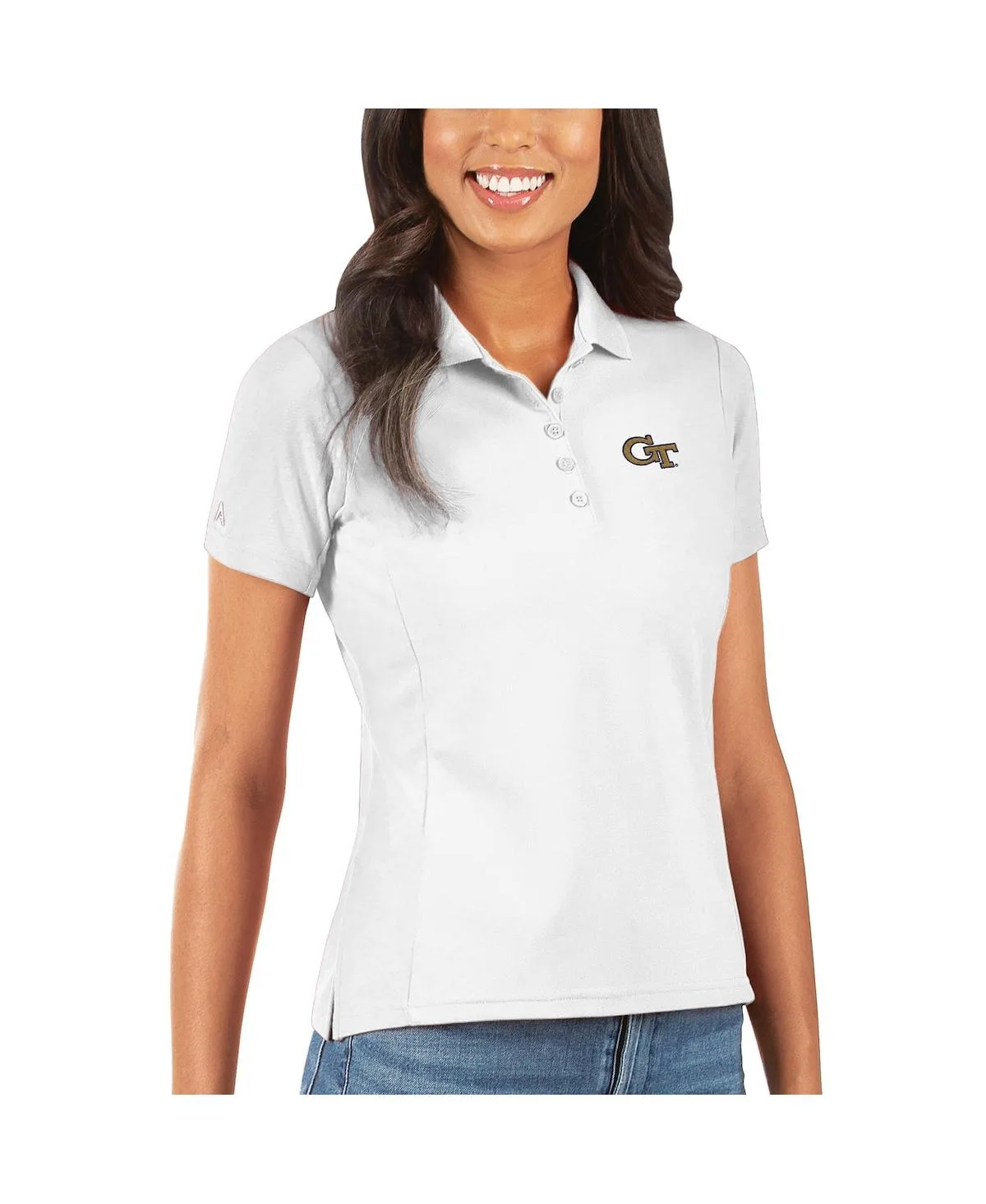 Georgia Tech Yellow Jackets Legacy Pique Polo Shirt