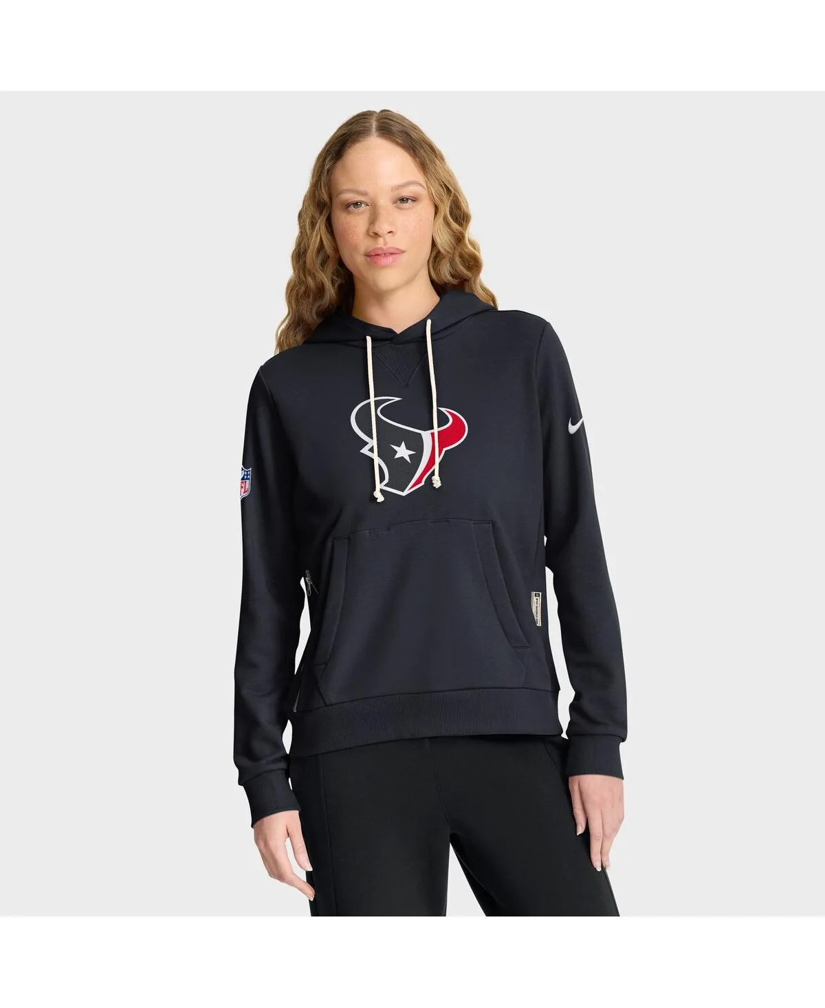 Houston Texans Sideline Standard Issue Initial Home Dri-Fit Hoodie by Nike