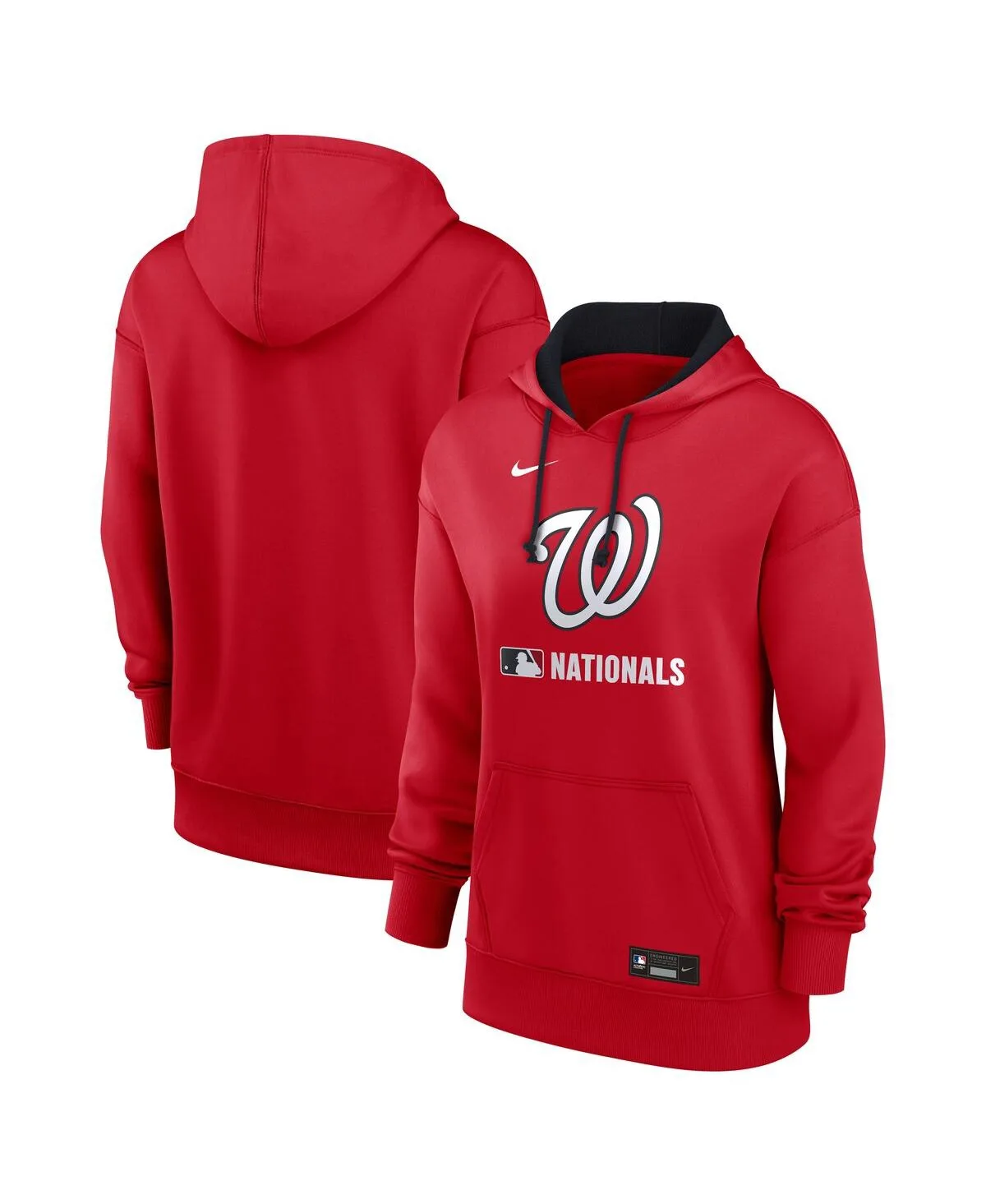 Washington Nationals Authentic Collection Performance Pullover Hoodie by Nike