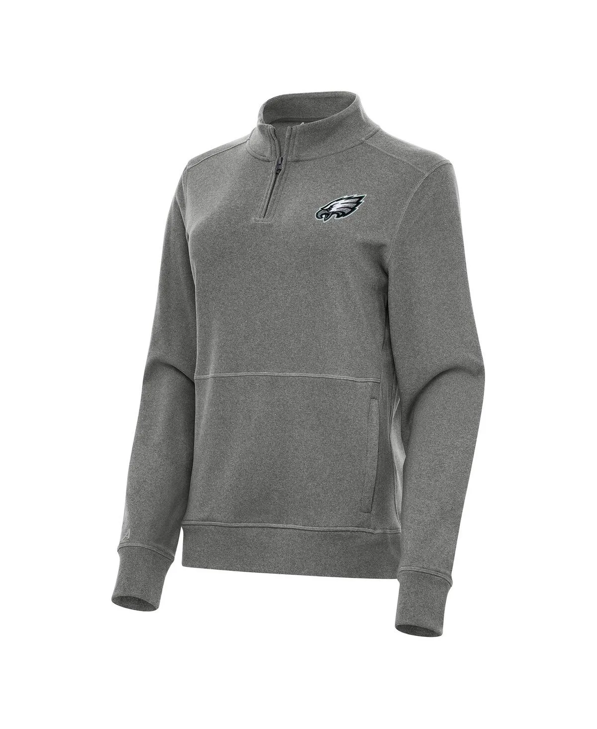 Philadelphia Eagles Crush Quarter-Zip Jacket by Antigua