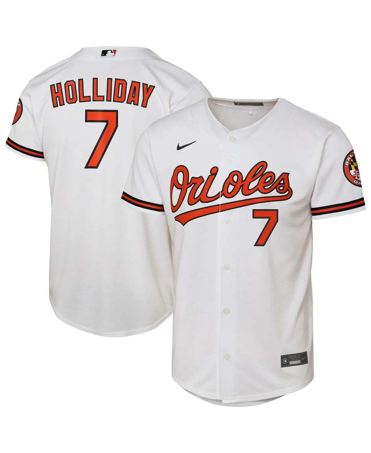 Jackson Holliday Baltimore Orioles Home Stadium Player Jersey by Nike