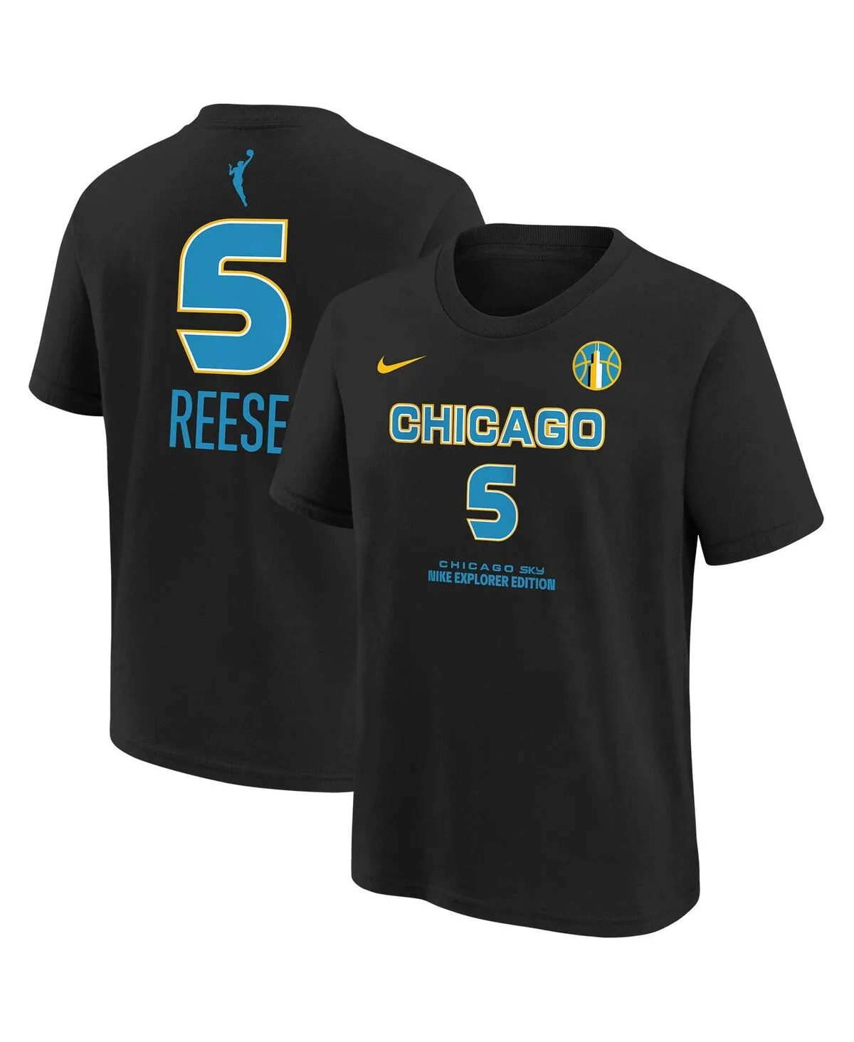 Angel Reese Chicago Sky 2024 WNBA Draft Name Number T-Shirt by Nike