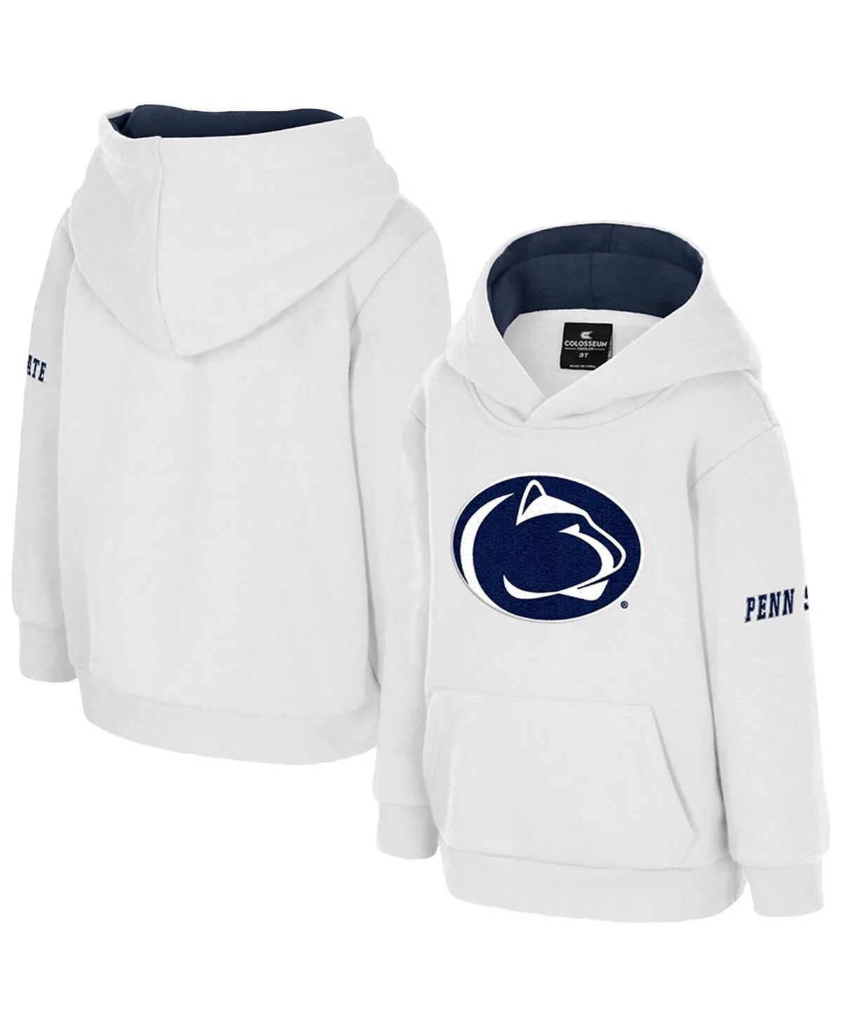 Penn State Nittany Lions Big Logo Volume Fleece Pullover Hoodie by Colosseum