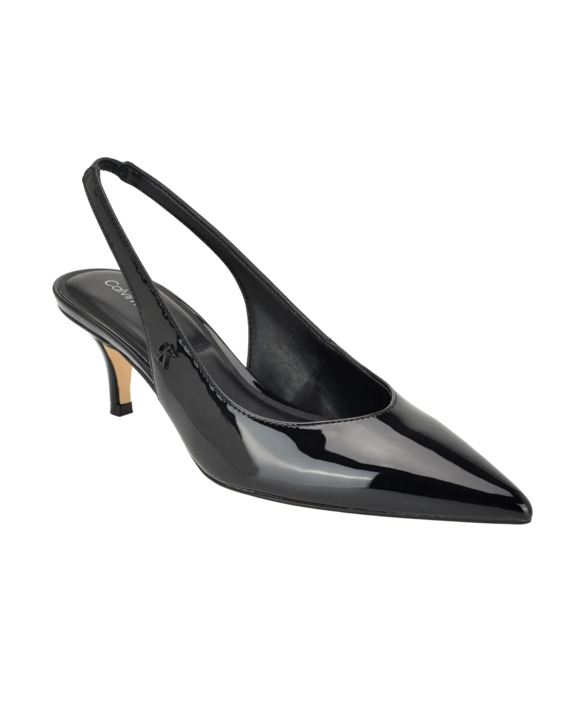 Emersyn Kitten Heel Slingback Pumps by Calvin Klein