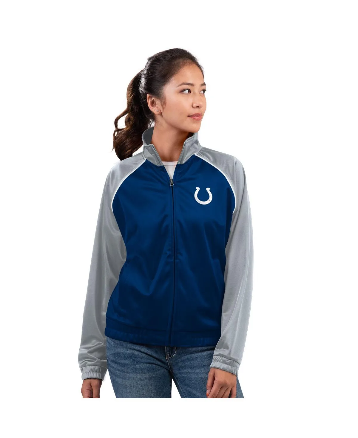 Indianapolis Colts Replay Full-Zip Track Jacket